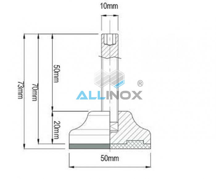 picior cu filet din inox [3]