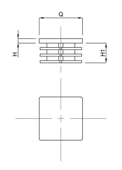 DOP POLIAMIDA PENTRU TEAVA 40x40 - COD 34105 [2]