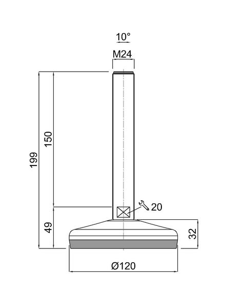 picior cu filet din inox [2]