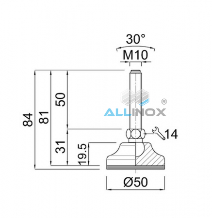 picior cu filet din inox [3]