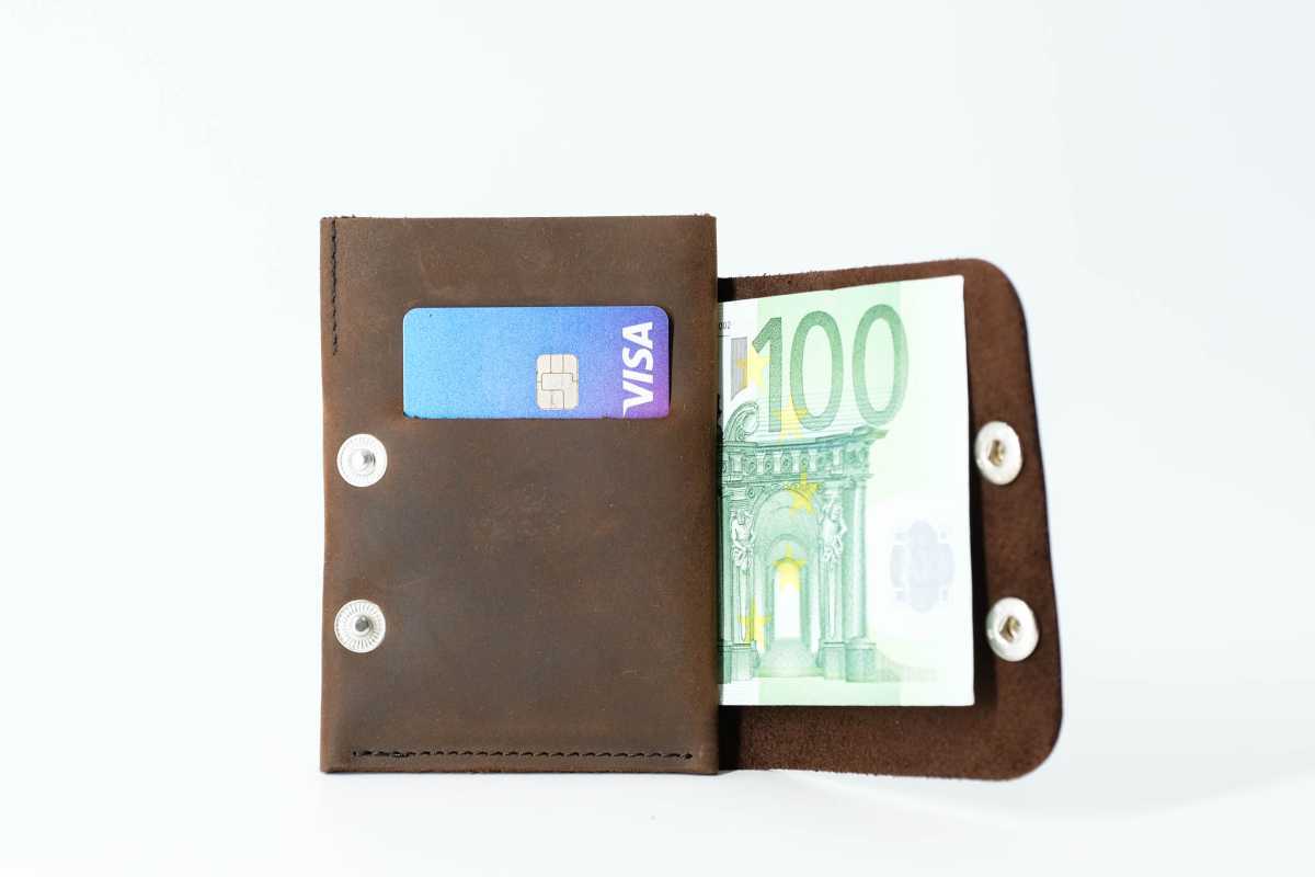 Portofel din piele naturala