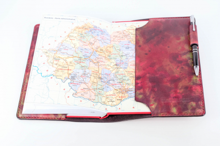 Agendă Personalizabilă Piele Naturală A5 | Mira Bon | Pielea Mea [2]