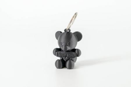 3D Print - Breloc Ursulet negru