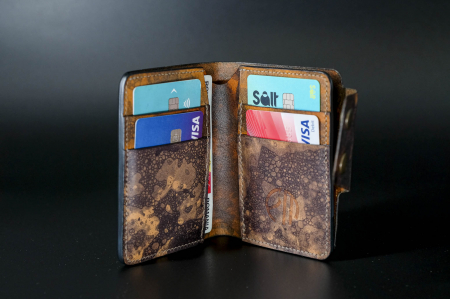 Portofel Bărbați Piele Vițel Moale 'Fujimi' | Personalizabil | Pielea Mea [1]