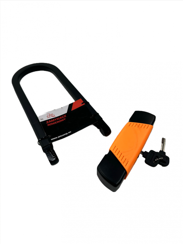 Antifurt cu cheie JET U-LOCK 20108, 170x320mm, cu suport, culoare negru [2]