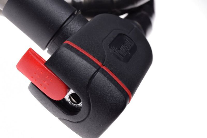 Antifurt cu cheie, pentru legat biciclete/moto, 25 mm x 1200 mm [2]