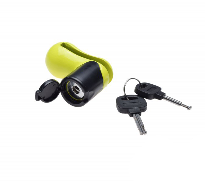 Antifurt pentru disc frana biciclete 5,5X42X6, culoare galben [2]