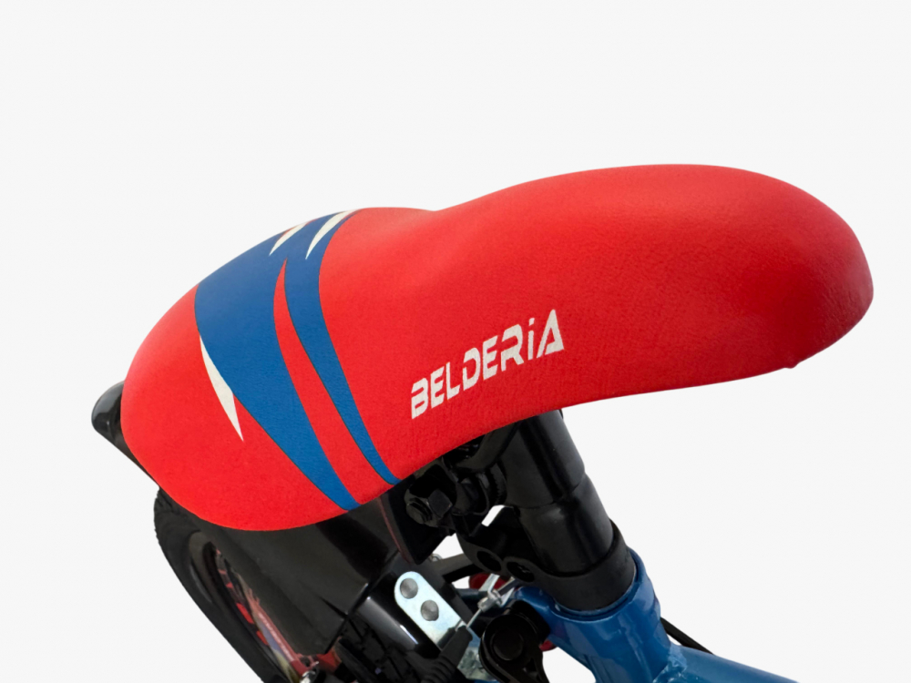 Bicicleta copii Belderia Fastwheel, culoare albastru, roata 14", cadru din otel [7]