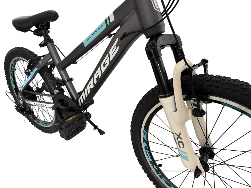 Bicicleta copii UMIT Mirage Girls, culoare turcoaz, roata 20", cadru aluminiu [2]