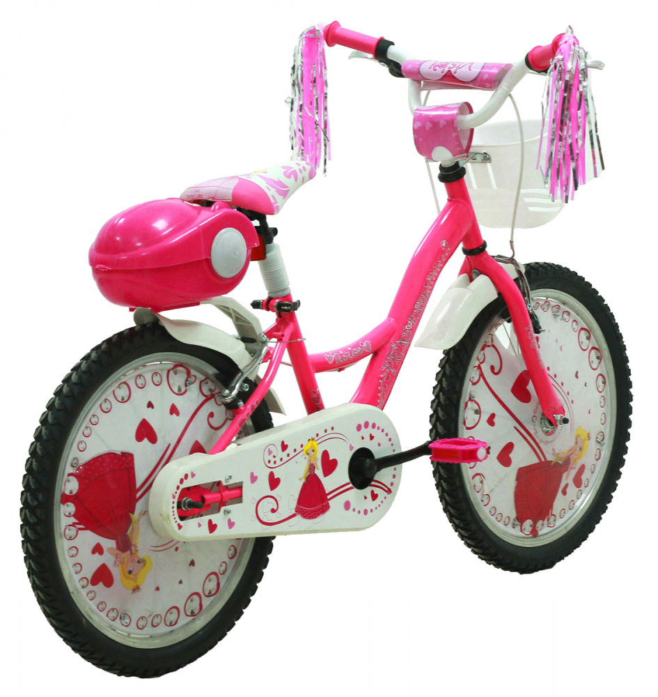 Bicicleta Copii Vision Princesse Culoare Roz Roata 20" Otel [2]