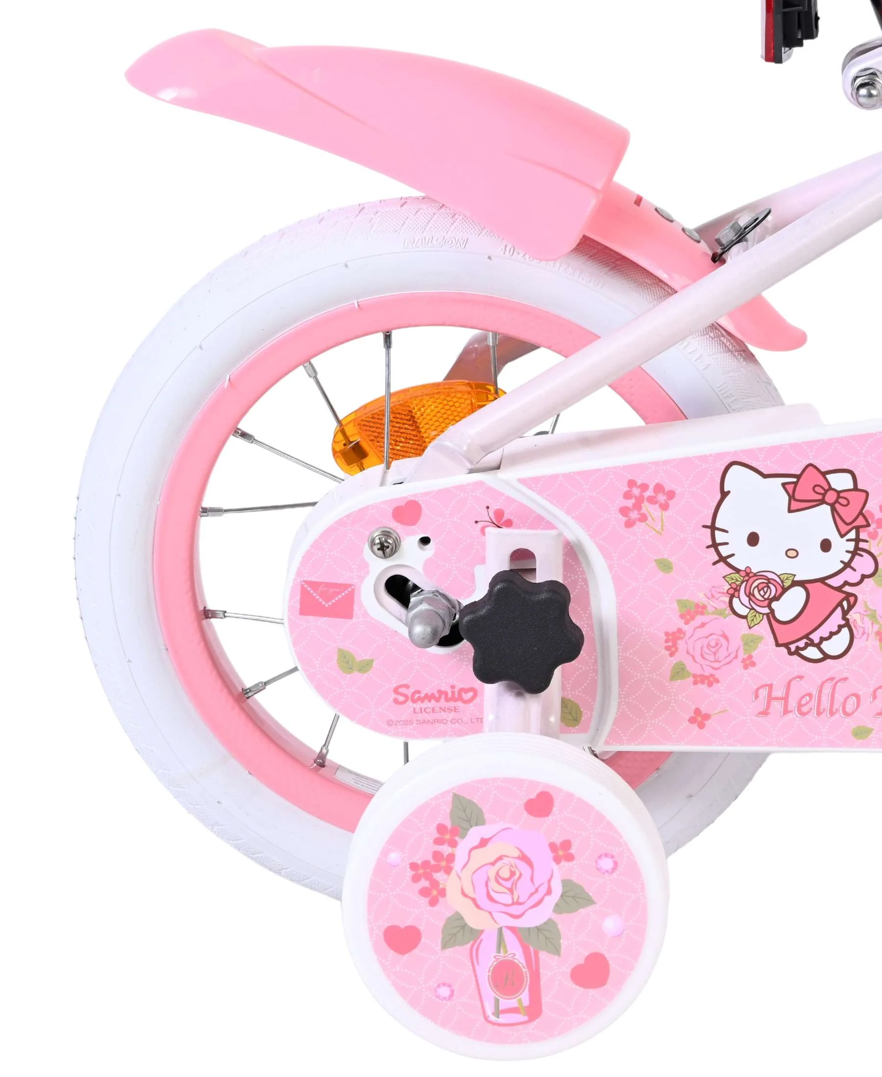 Bicicletă pentru copii Hello Kitty - Fete - 12 inch - Roz [2]