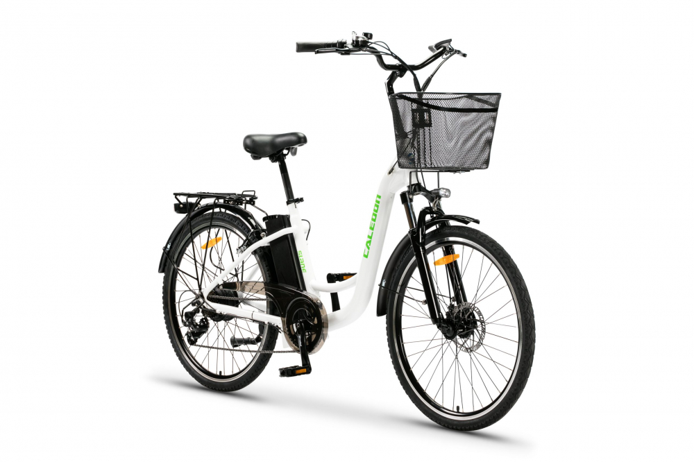 Bicicleta electrica E-Bike, ZT-13A, Li-Ion, roata 26  , 250W, 36V, 10ah, Retro 2.0, culoare alb