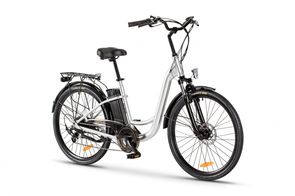 Bicicleta electrica E-Bike, ZT-13A, Li-Ion, roata 26 , 250W, 36V, 10ah, Retro 2.0, culoare gri