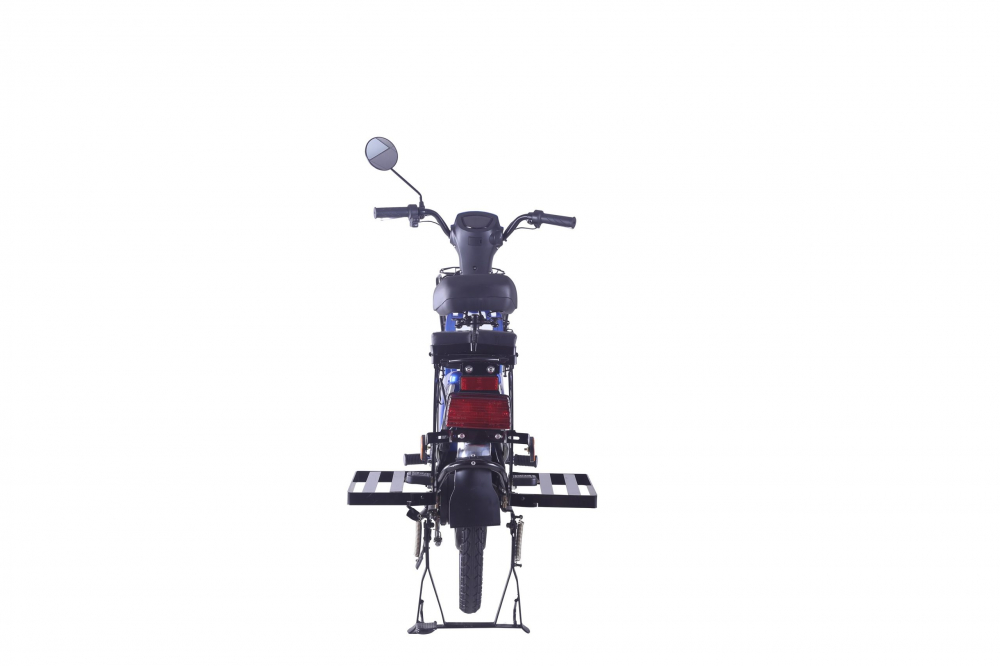 Bicicleta electrica scuter Z-Tech ZT-01, LASER 13, motor 420W, 48V, 12Ah, autonomie 35km, fara permis, culoare albastru [5]
