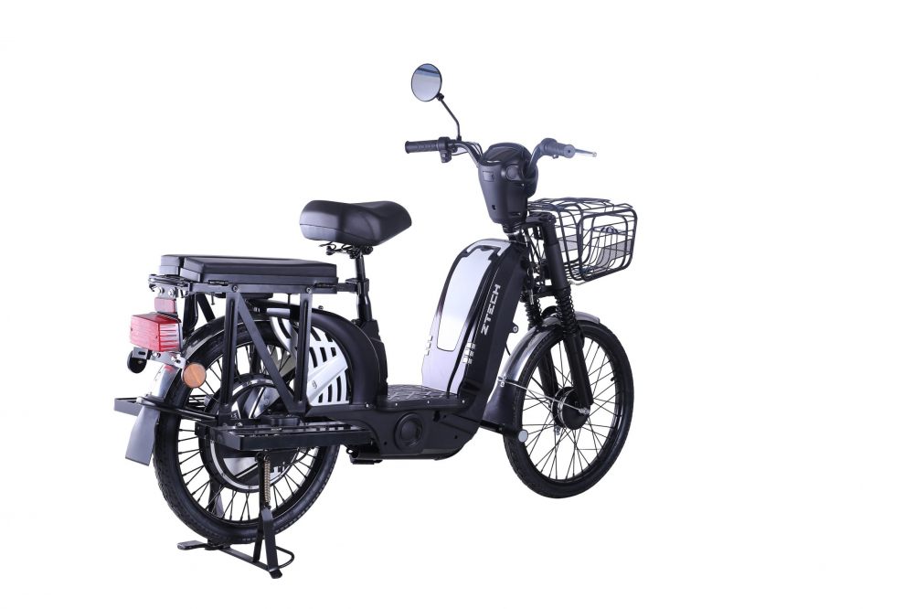 Bicicleta electrica scuter Z-Tech ZT-01, LASER 13, motor 420W, 48V, 12Ah, autonomie 35km, fara permis, culoare negru [3]
