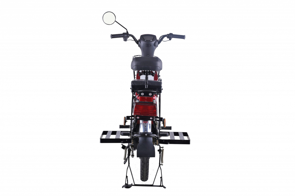 Bicicleta electrica scuter Z-Tech ZT-01, LASER 13, motor 480W, 48V, 12Ah, autonomie 35km, fara permis, culoare rosu [3]