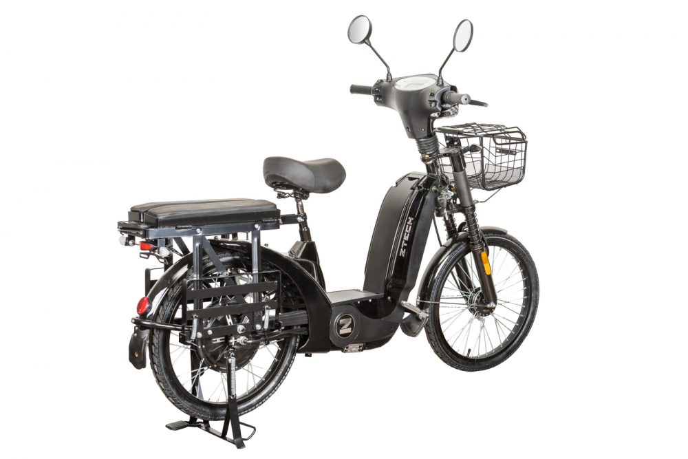 Bicicleta Electrica Z-Tech ZT-04 2021, negru, Motor 560W, 48V, 12Ah, Autonomie 30-35km, fara permis [2]