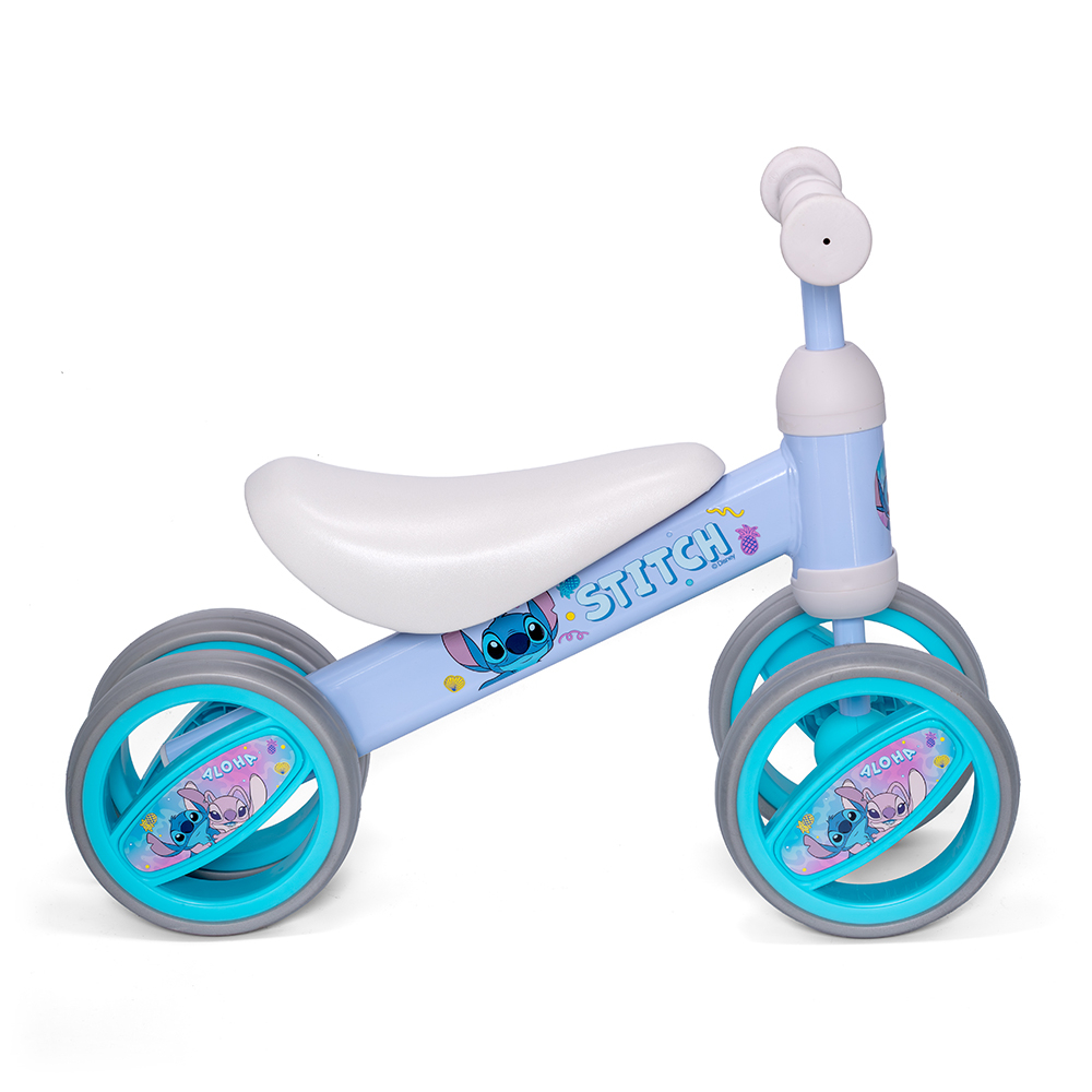 Bicicleta fara pedale copii Stitch, 4 roti [2]