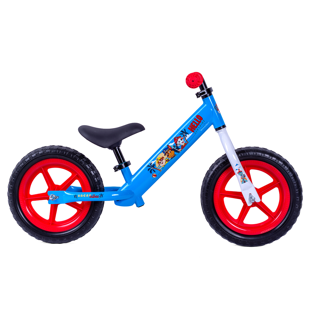 Bicicleta fara pedale copii Paw Patrol (Patrula Catelusilor) baieti, cadru metalic [2]