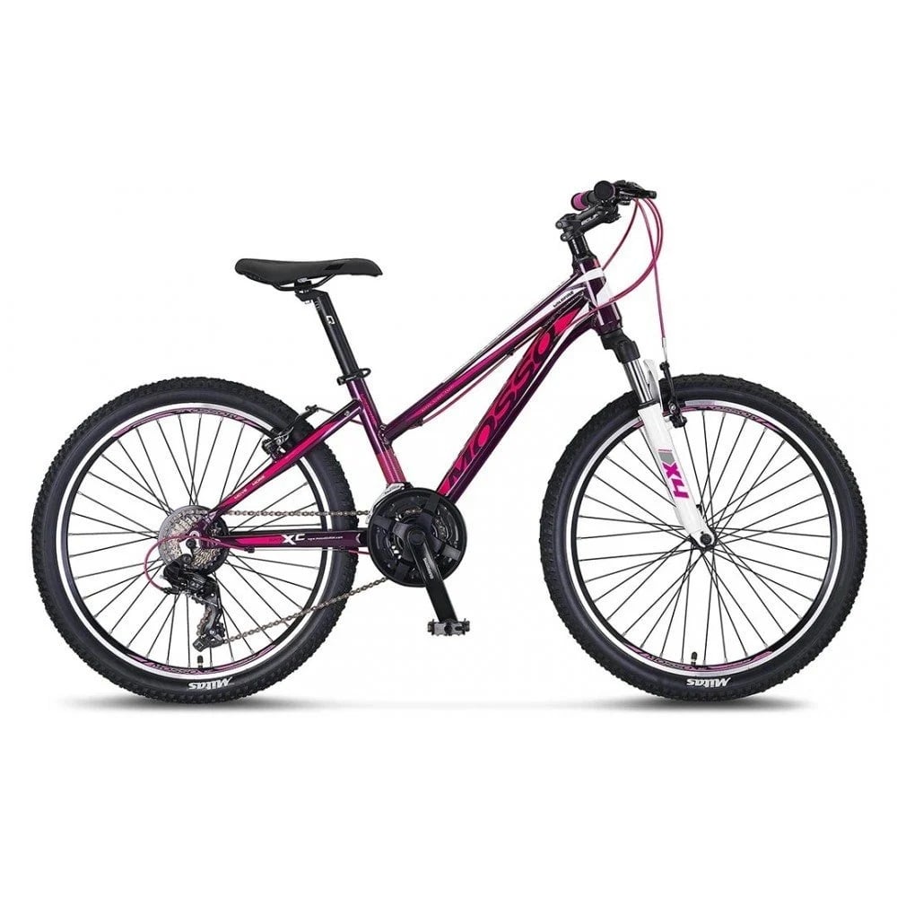 Bicicleta Mosso Wildfire V Lady, roata 26 , cadru 16 din aluminiu, culoare violet