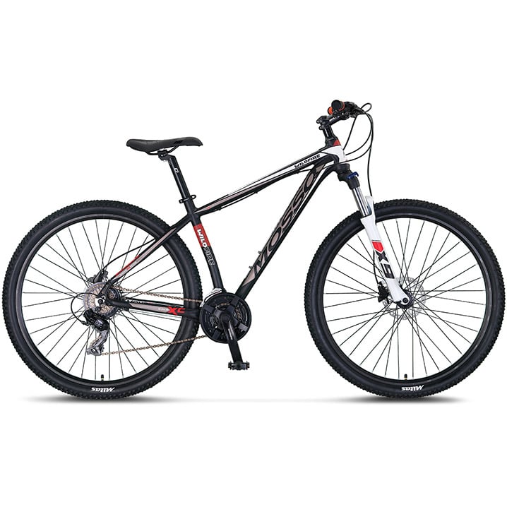 Bicicleta MTB Mosso Wildfire M Hidraulic, roata 27.5  , cadru 20  , culoare negru alb, cadru din aluminiu