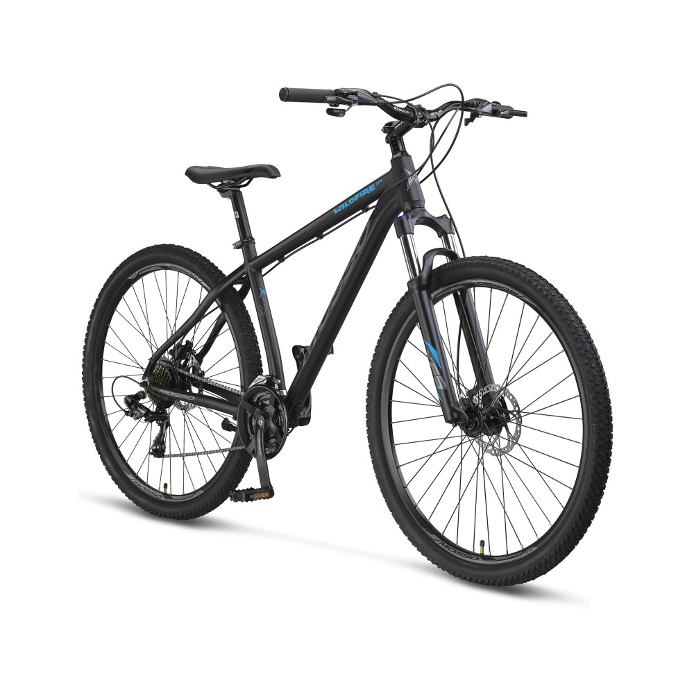 Bicicleta MTB Mosso Wildfire Man Hidraulic, roata 27.5  , cadru 16   din aluminiu, culoare negru albastru