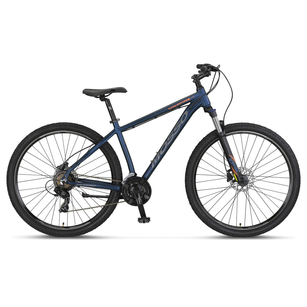 Bicicleta MTB Mosso Wildfire Man Hidraulic, roata 27.5  , cadru 16   din aluminiu, culoare albastru indigo