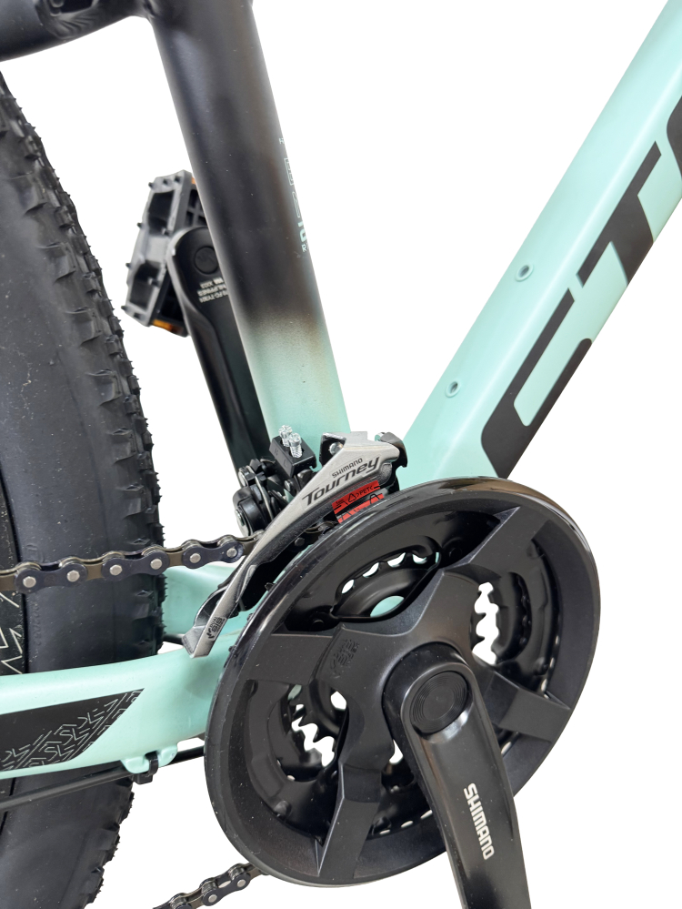 Bicicleta MTB Storm Shark Lady 1.0, 27.5 Inch, Cadru 13, 2D Frane pe Disc, Turcoaz/Negru - Copie [7]
