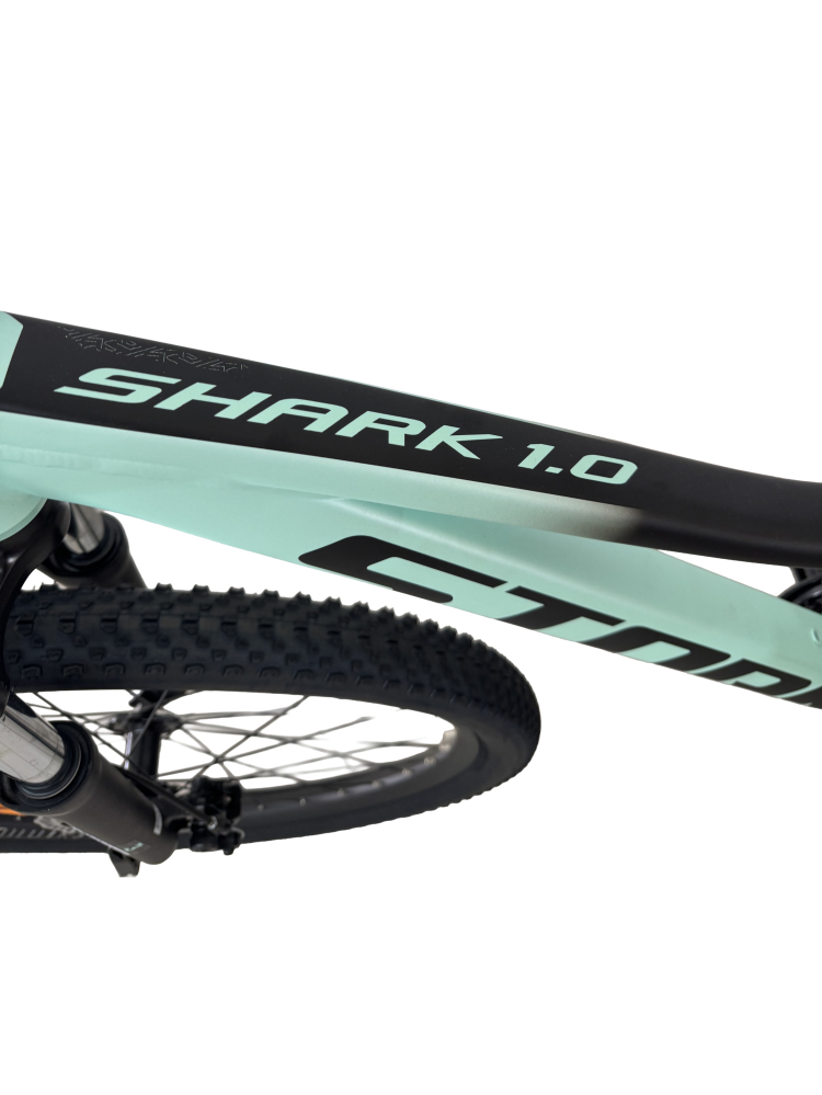 Bicicleta MTB Storm Shark Lady 1.0, 27.5 Inch, Cadru 13, 2D Frane pe Disc, Turcoaz/Negru - Copie [5]