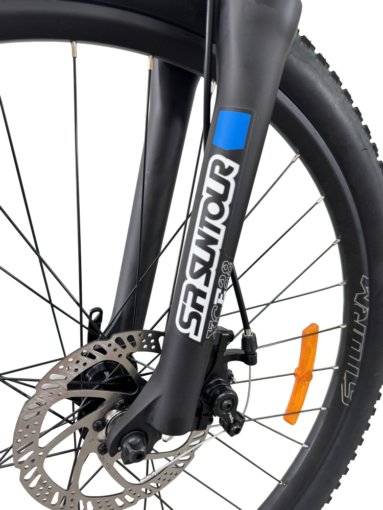 Bicicleta MTB Storm Shark Man 1.0, 27.5 Inch, Cadru 17, Frane pe Disc, Verde/Negru [9]