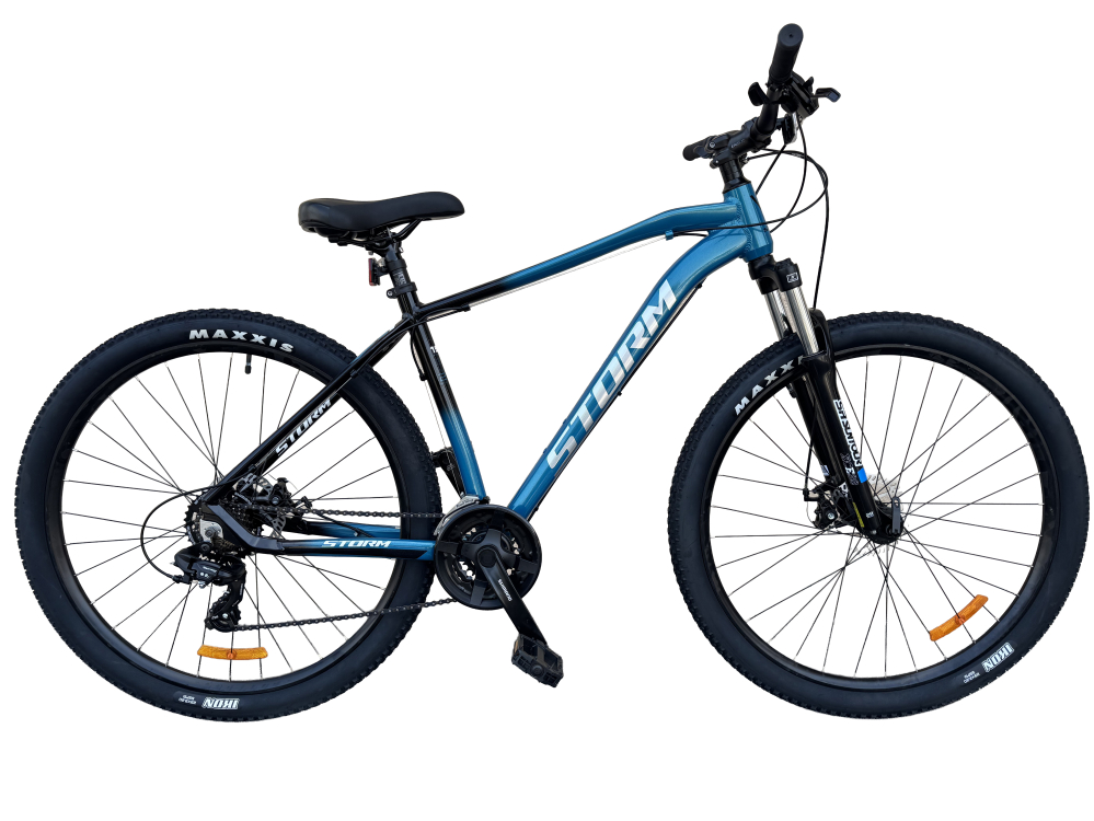 Bicicleta MTB Storm Shark Man 1.0, 29 Inch, Cadru 19, Frane pe Disc, Albastru [7]