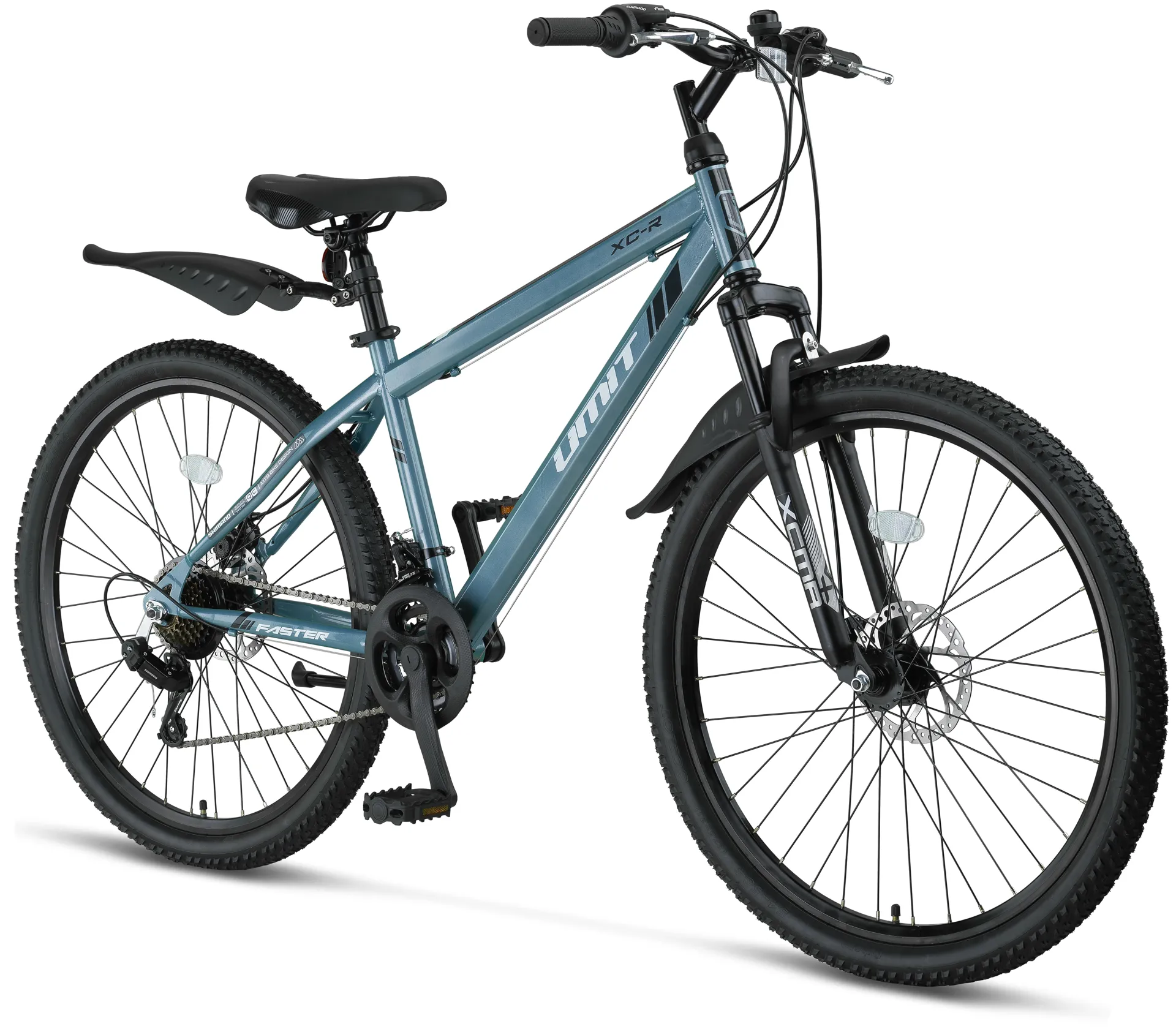 Bicicleta MTB Umit Faster, culoare albastru/marin ,roata 27,5", frana disc, 21 viteze [2]