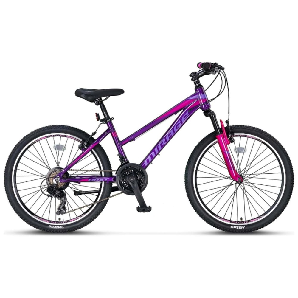 Bicicleta MTB Umit Mirage Lady, 21 viteze, culoare violet roz, roata 26  , cadru din aluminiu