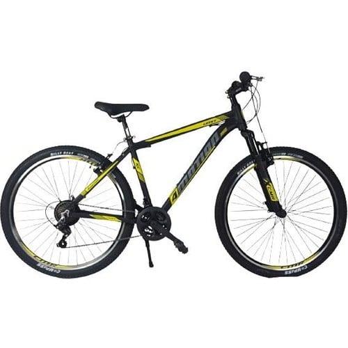 Bicicleta MTB Umit Motion, cadru 20   din aluminiu, 21 viteze, roata 27.5  , culoare negru galben