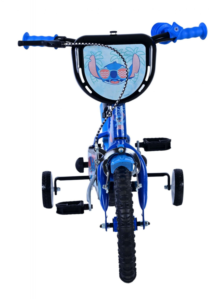 Bicicleta pentru baieti Disney Stitch, 12 inch, culoare albastru, frana de mana fata si contra [5]