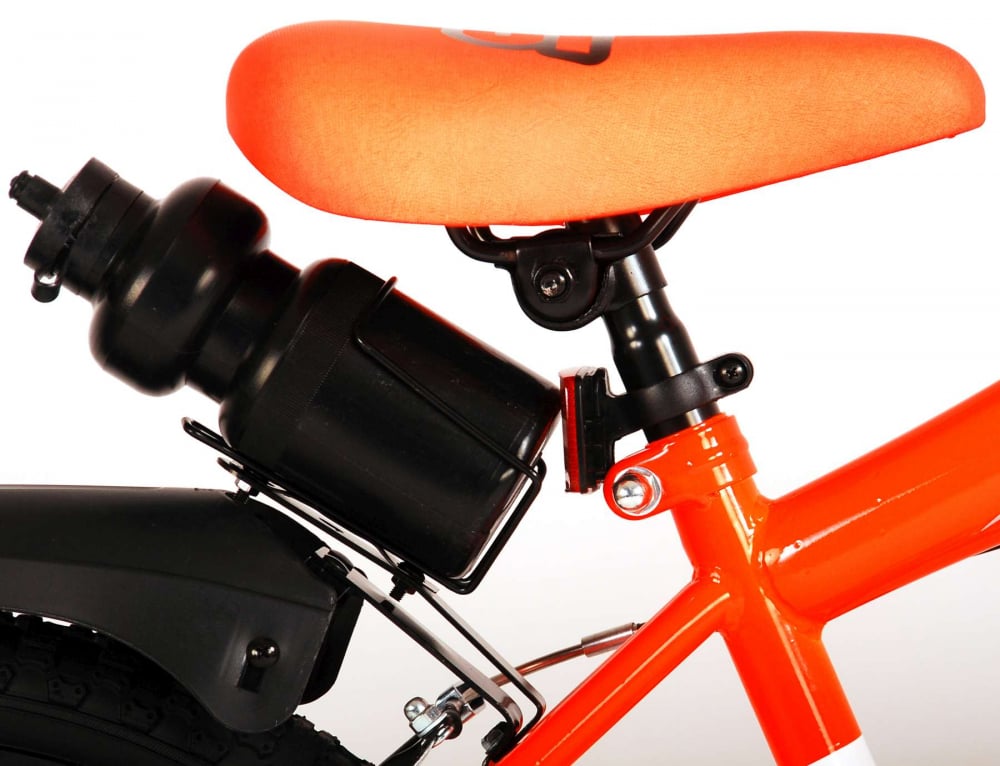 Bicicleta pentru baieti Volare Sportivo, 18 inch, culoare portocaliu neon / negru, frana de mana fata - spate [13]
