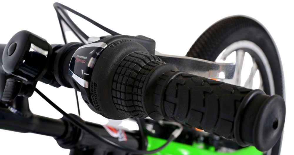 Bicicleta pentru baieti Volare Sportivo, 20 inch, culoare verde/negru, frana de mana fata - spate [5]