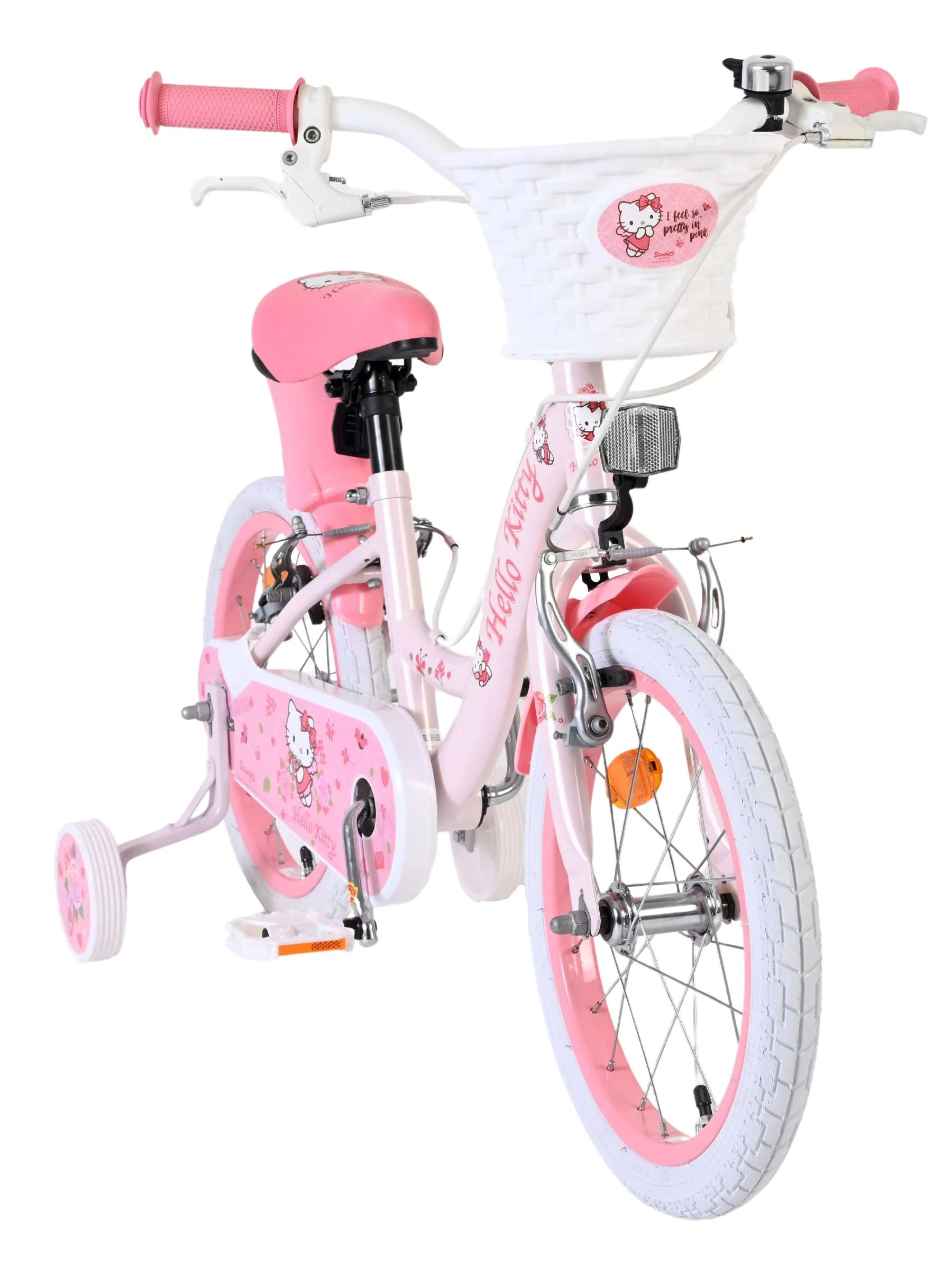 Bicicletă pentru copii Hello Kitty - Fete - 16 inch - Roz - Frâne cu două mâini [5]