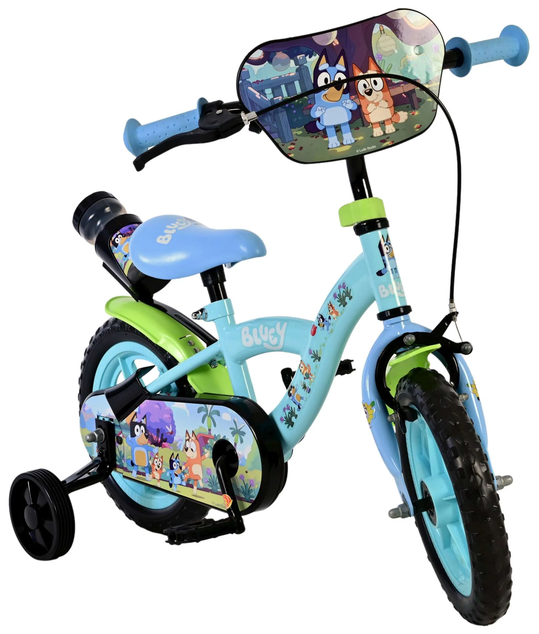 Bicicleta pentru copii Bluey - Băieți - Roți Mag - 12 inch - Albastră [2]