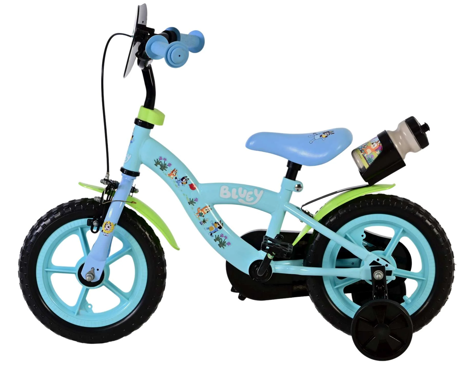 Bicicleta pentru copii Bluey - Băieți - Roți Mag - 12 inch - Albastră [10]