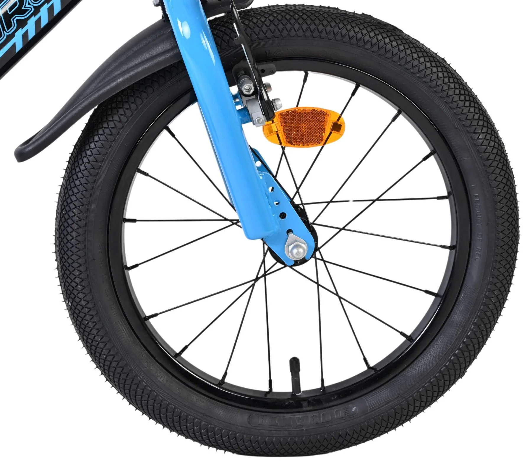 Bicicleta pentru copii Volare Sportivo - Băieți - 16 inch - Albastru Negru - Frâne cu două mâini [3]