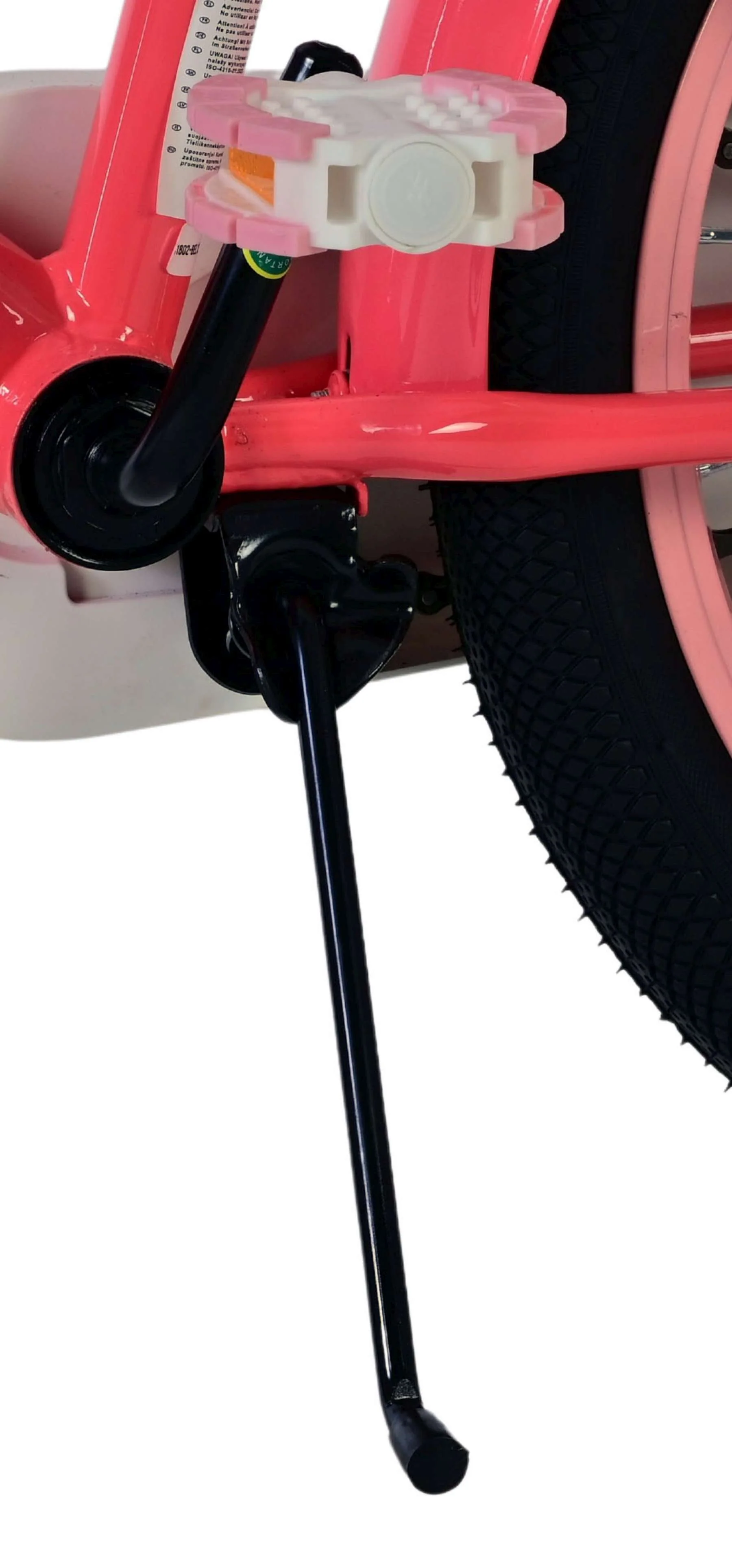 Bicicleta pentru fete Ashley, 18 inch, culoare roz, frana de mana + contra [10]