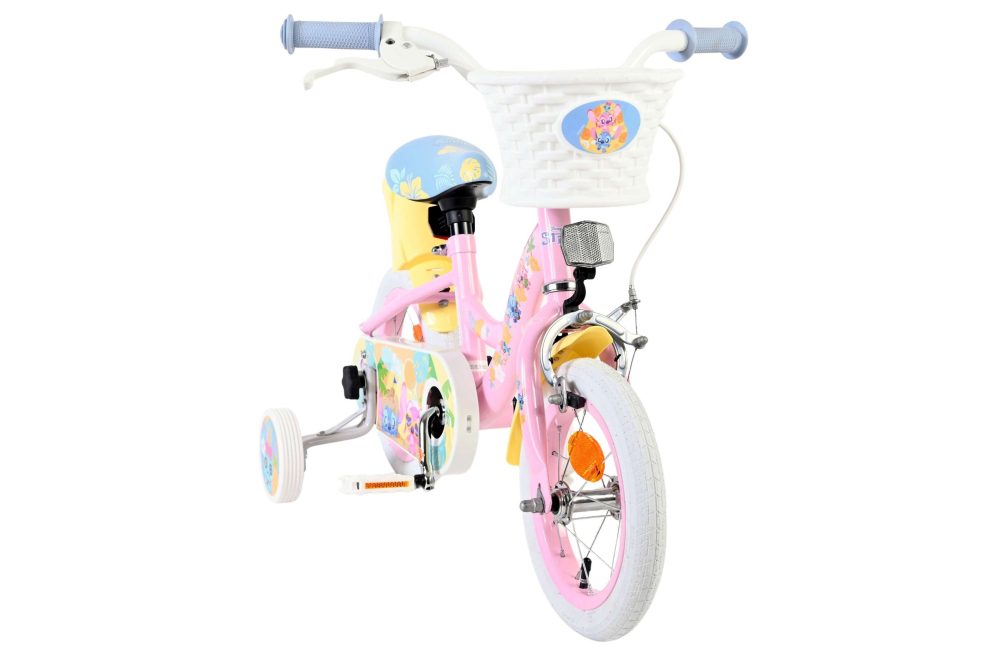 Bicicletă Disney Stitch pentru copii - Fete - 12 inch - Roz [5]
