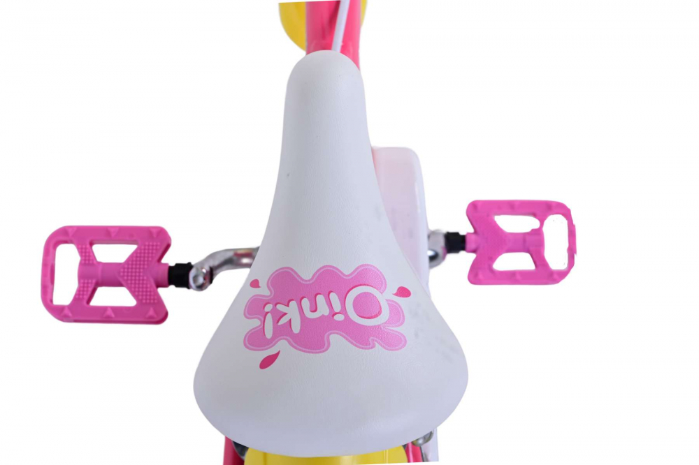 Bicicleta pentru fete Peppa Pig, 12 inch, culoare Roz, frana de mana fata si spate [7]