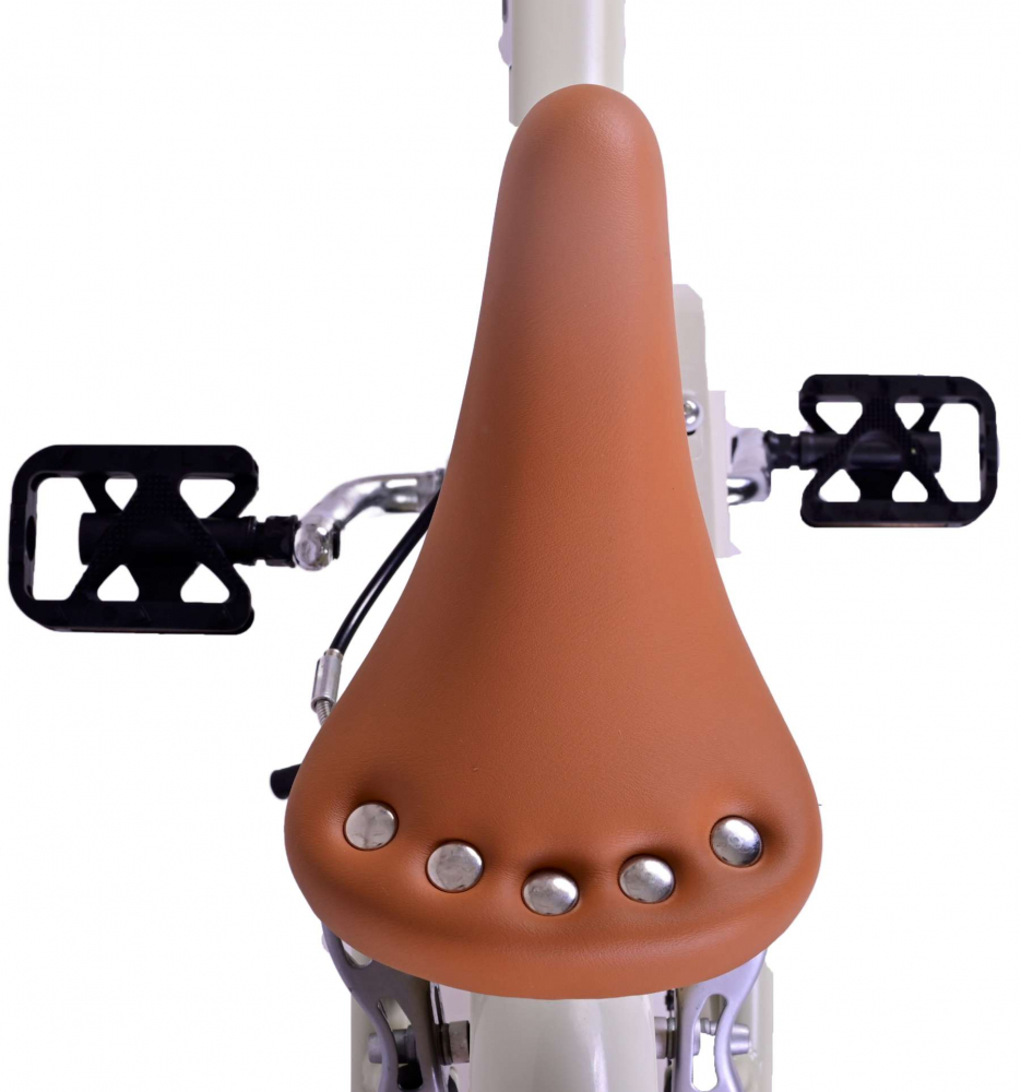 Bicicleta pentru fete Volare Melody, 18 inch, culoare nisipiu, frana de mana fata si spate [10]