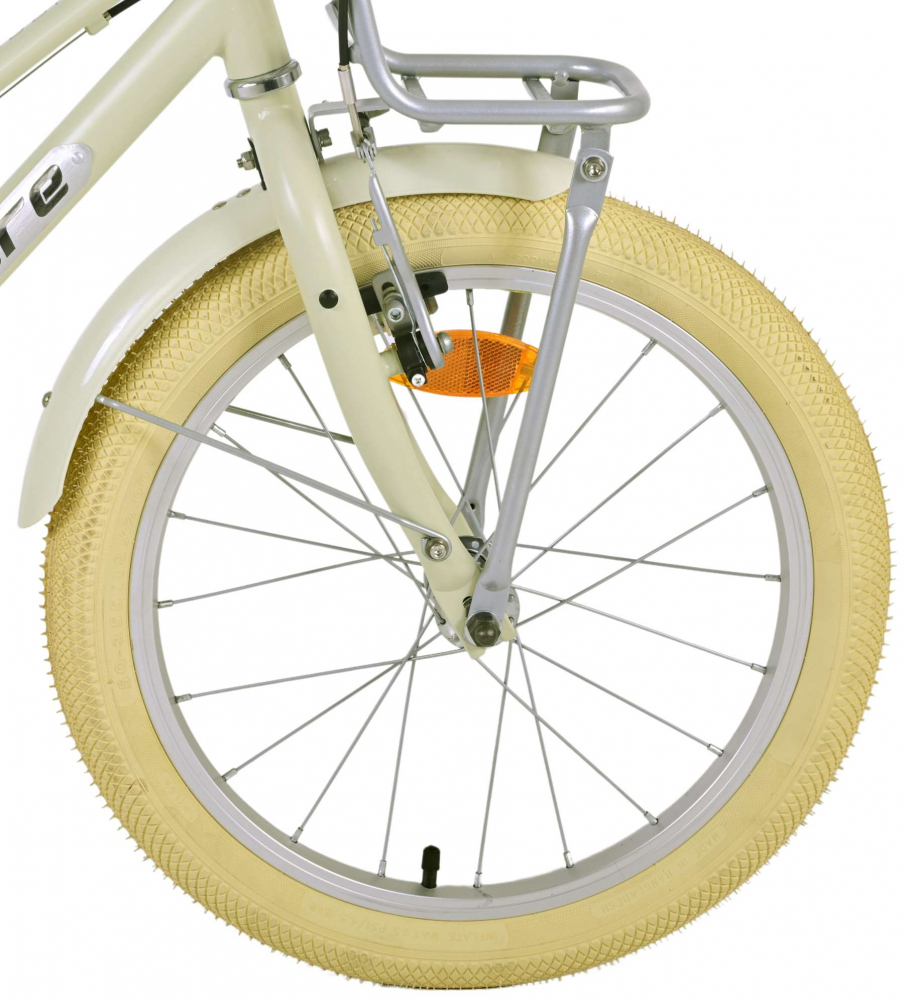Bicicleta pentru fete Volare Melody, 18 inch, culoare nisipiu, frana de mana fata si spate [13]