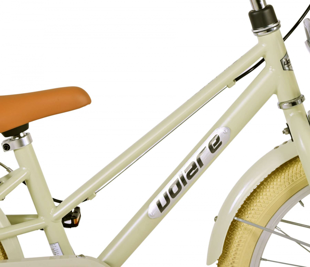 Bicicleta pentru fete Volare Melody, 18 inch, culoare nisipiu, frana de mana fata si spate [11]