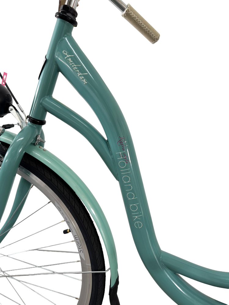 Bicicleta Storm Amsterdam City, 28 Inch, Cadru 17, 1 Viteza, Frane V-Brake, Turcoaz [2]
