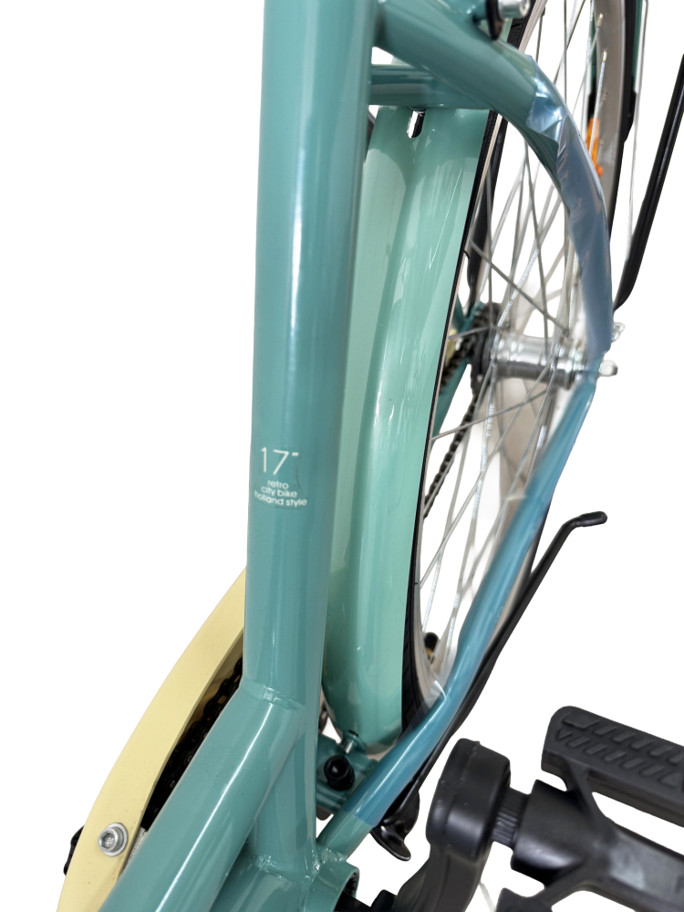 Bicicleta Storm Amsterdam City, 28 Inch, Cadru 17, 1 Viteza, Frane V-Brake, Turcoaz [6]