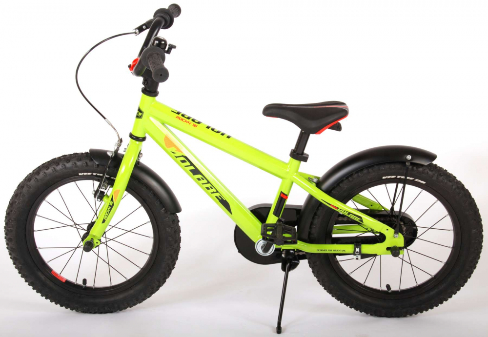 Bicicleta Volare Rocky pentru baieti, 16 inch, culoare verde, frana de mana + contra [13]